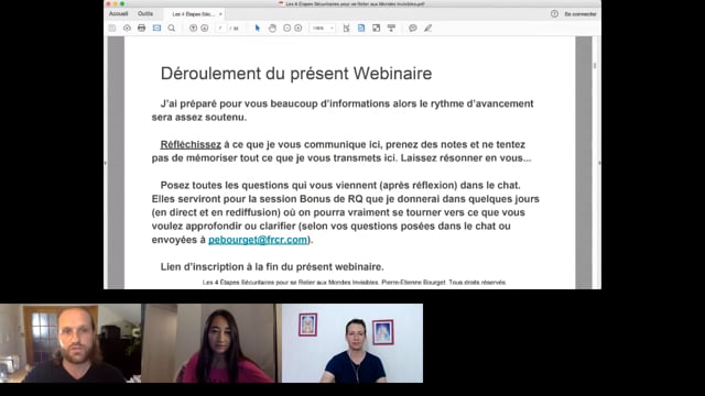 PIERRE-ÉTIENNE BOURGET "Les 4 Étapes Sécuritaires pour se Relier aux Mondes Invisibles"