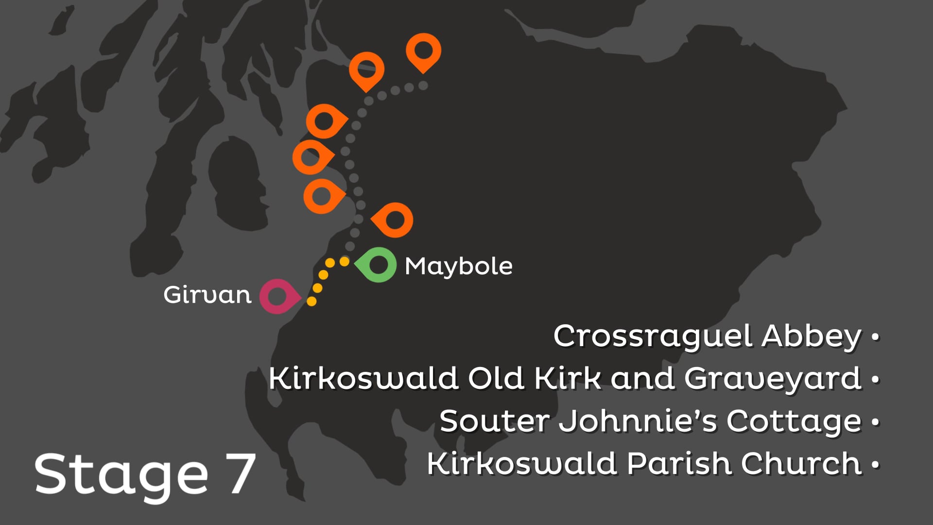 The Whithorn Way Stage 7 Maybole to Girvan on Vimeo