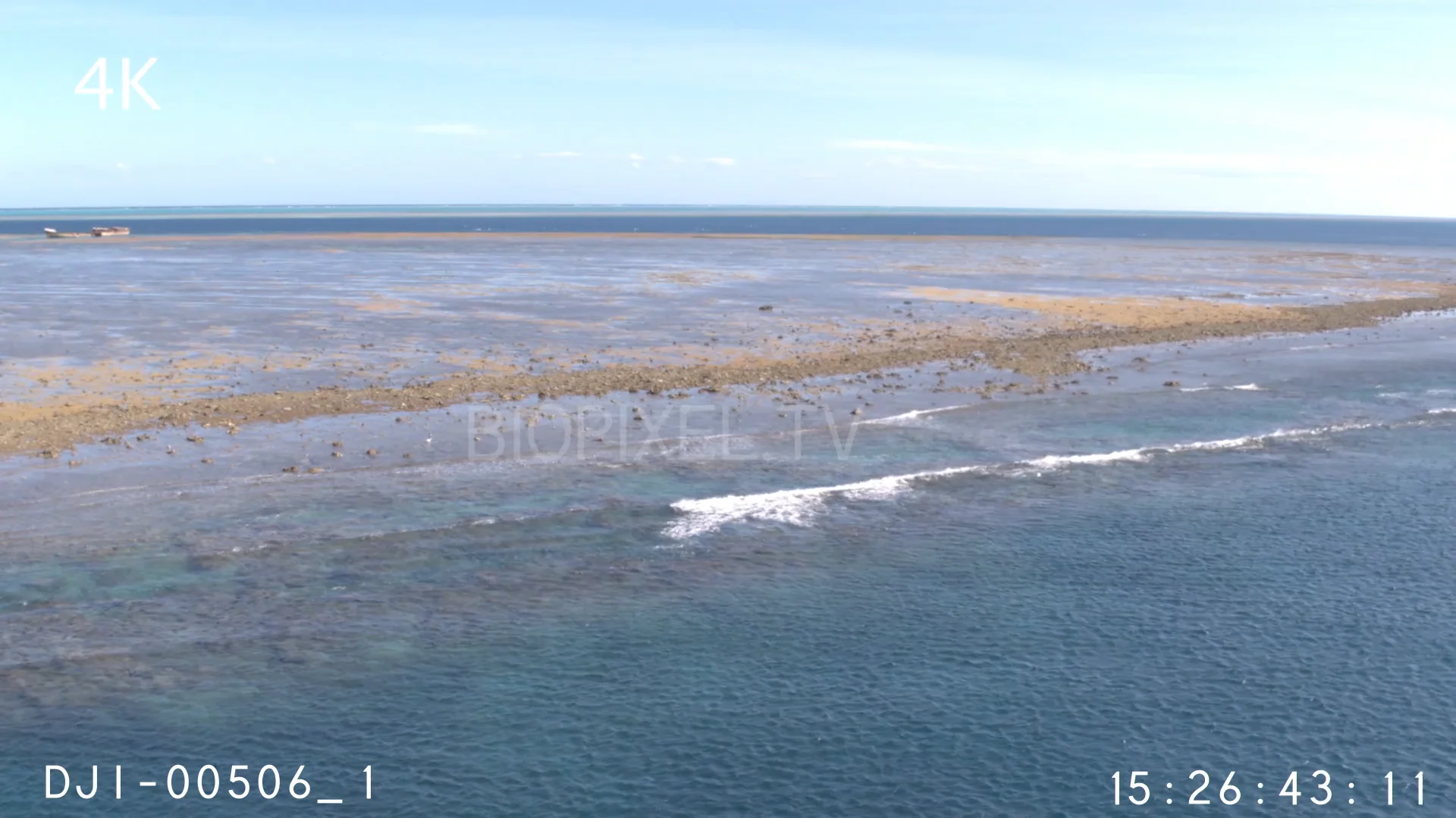Coral Reefs - Aerial - Reef edge at low tide on Vimeo