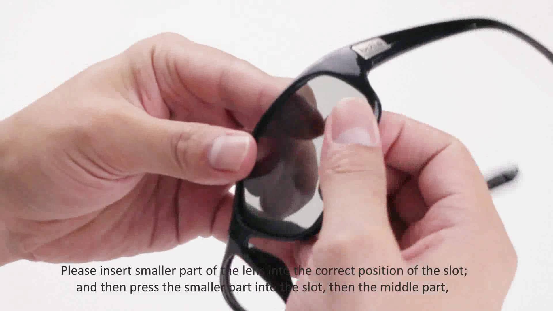 Bolle Anaconda Sunglasses Lenses Replacement(Installation/Removal) on Vimeo