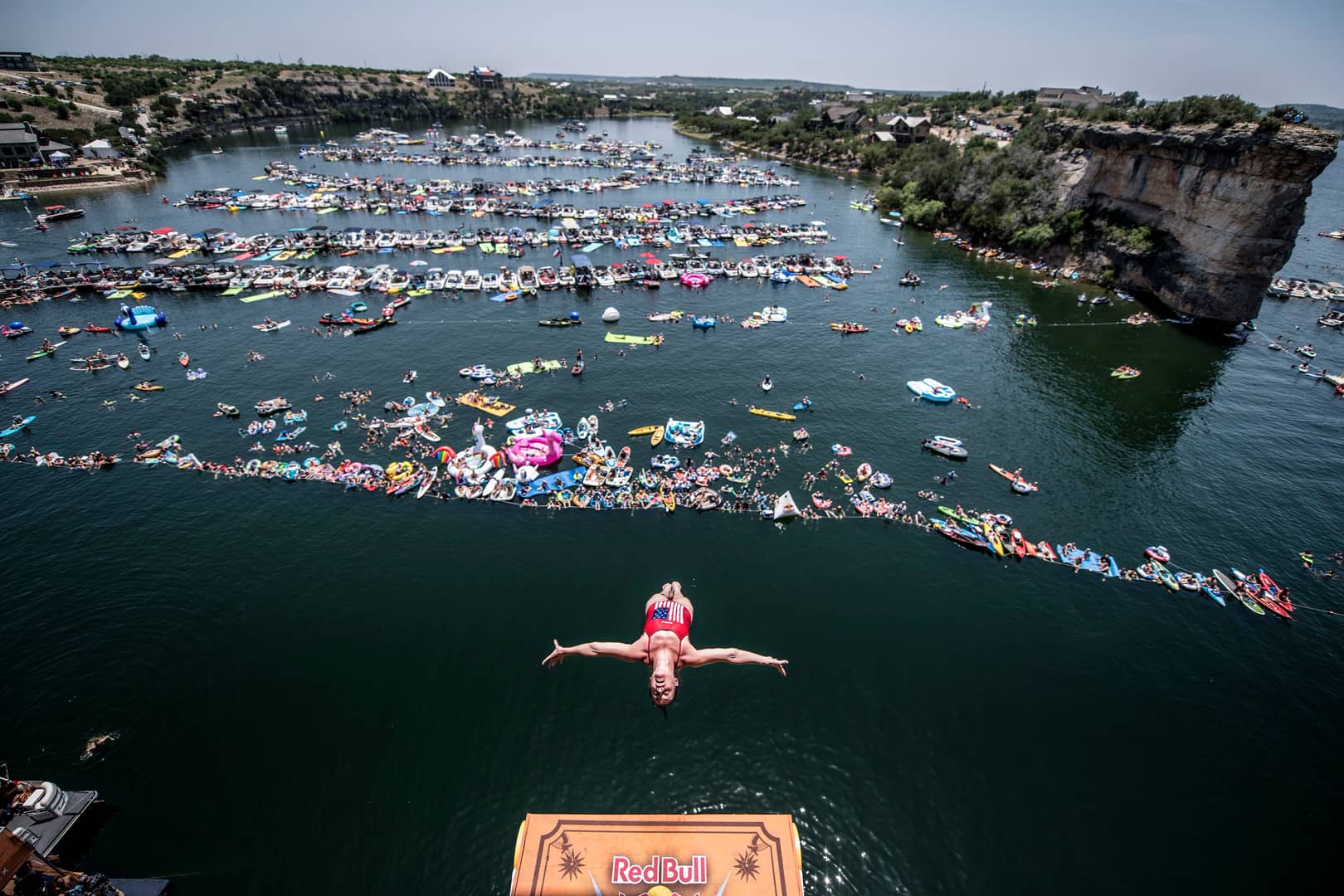 Red Bull Cliff Diving World Series 2018 Possum Kingdom Lake, Texas