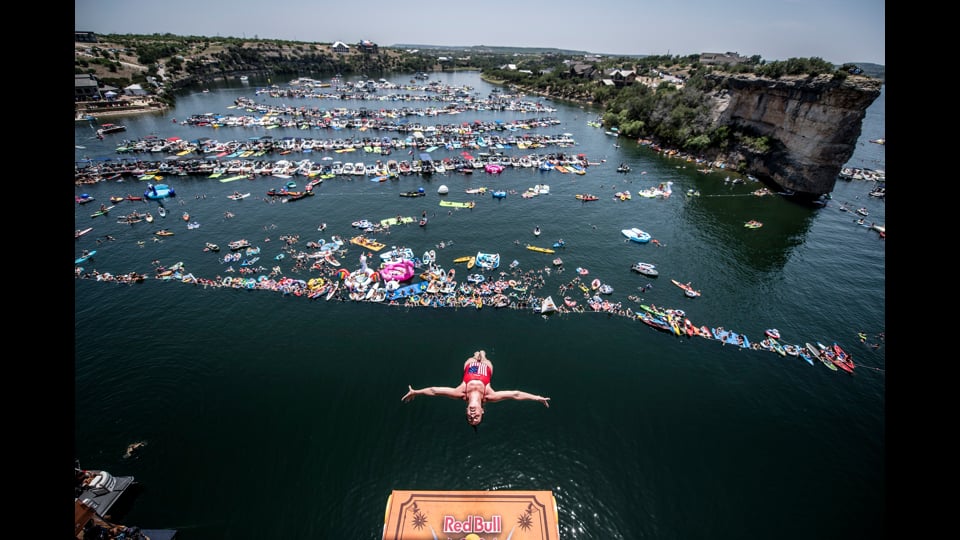 Red Bull Cliff Diving World Series 2018 Possum Kingdom Lake, Texas