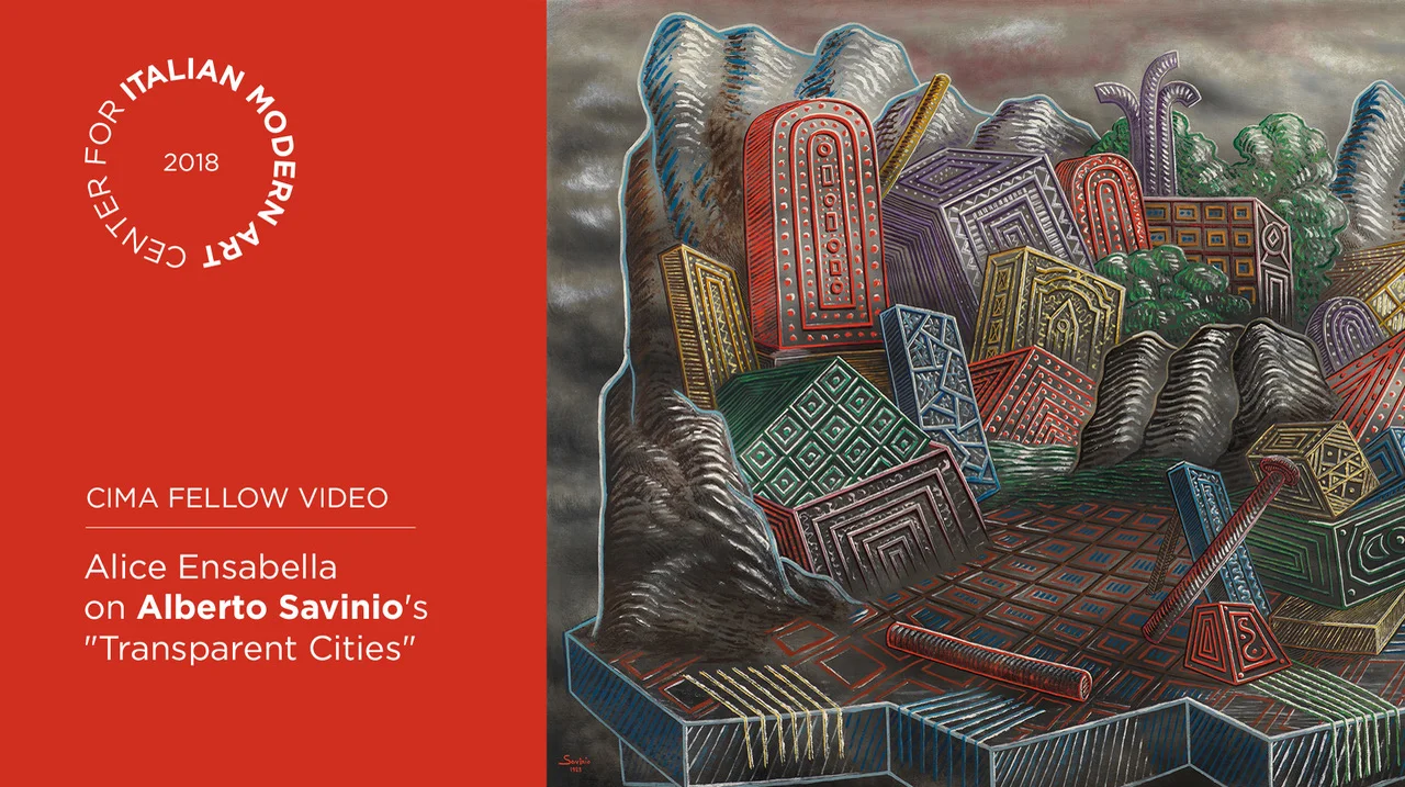 The Enigma of the Double: Sources and Symbols in Alberto Savinio's Poetics  - Center for Italian Modern Art