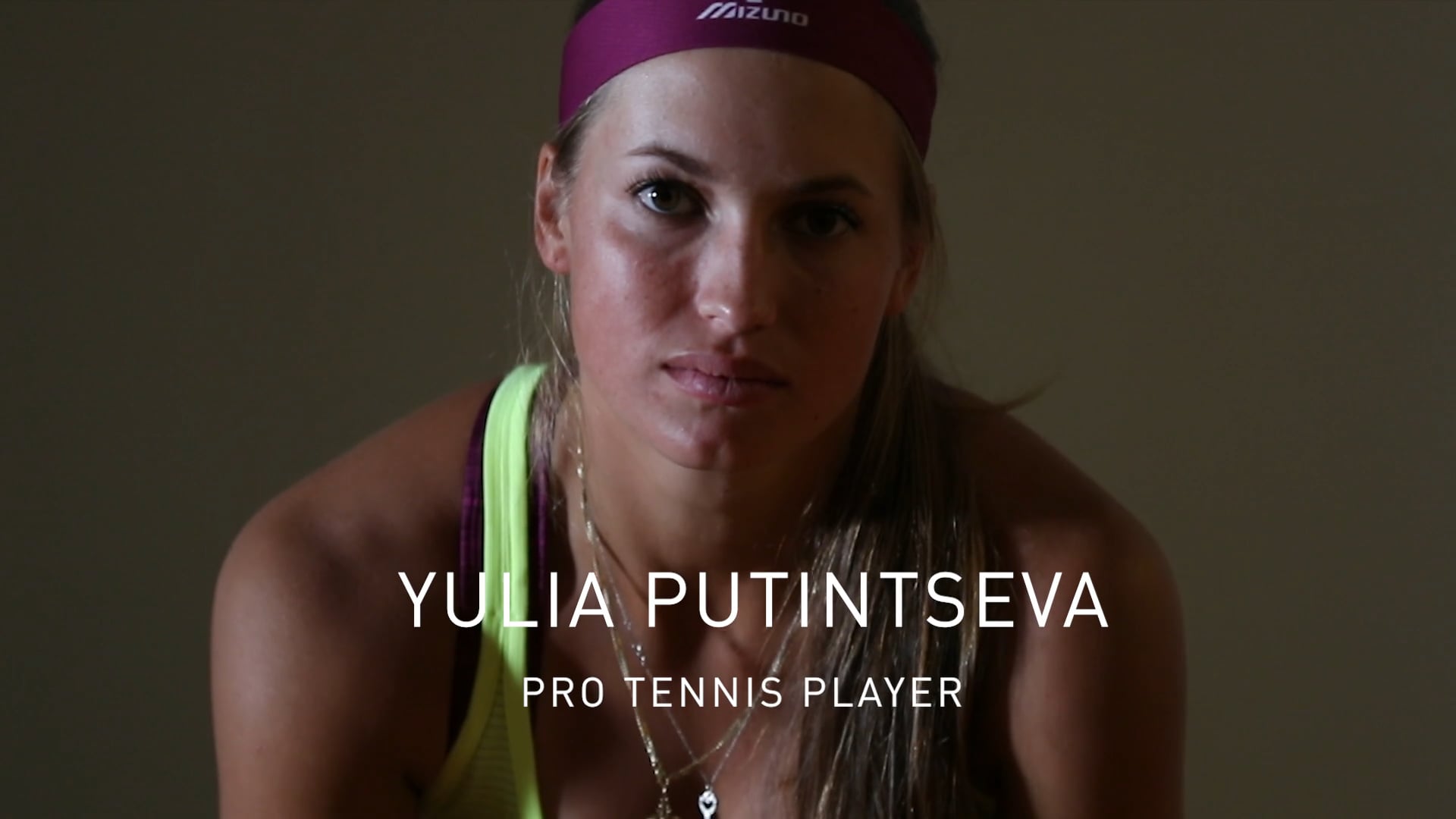 MIZUNO POWER TO PERFORM – YULIA PUTINTSEVA