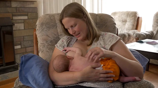 Boobs Press Forced Videos - How to breastfeed: good attachment | Raising Children Network