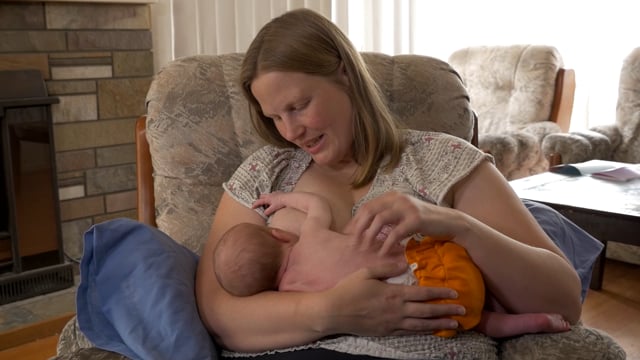 Breastfeeding getting a good attachment
