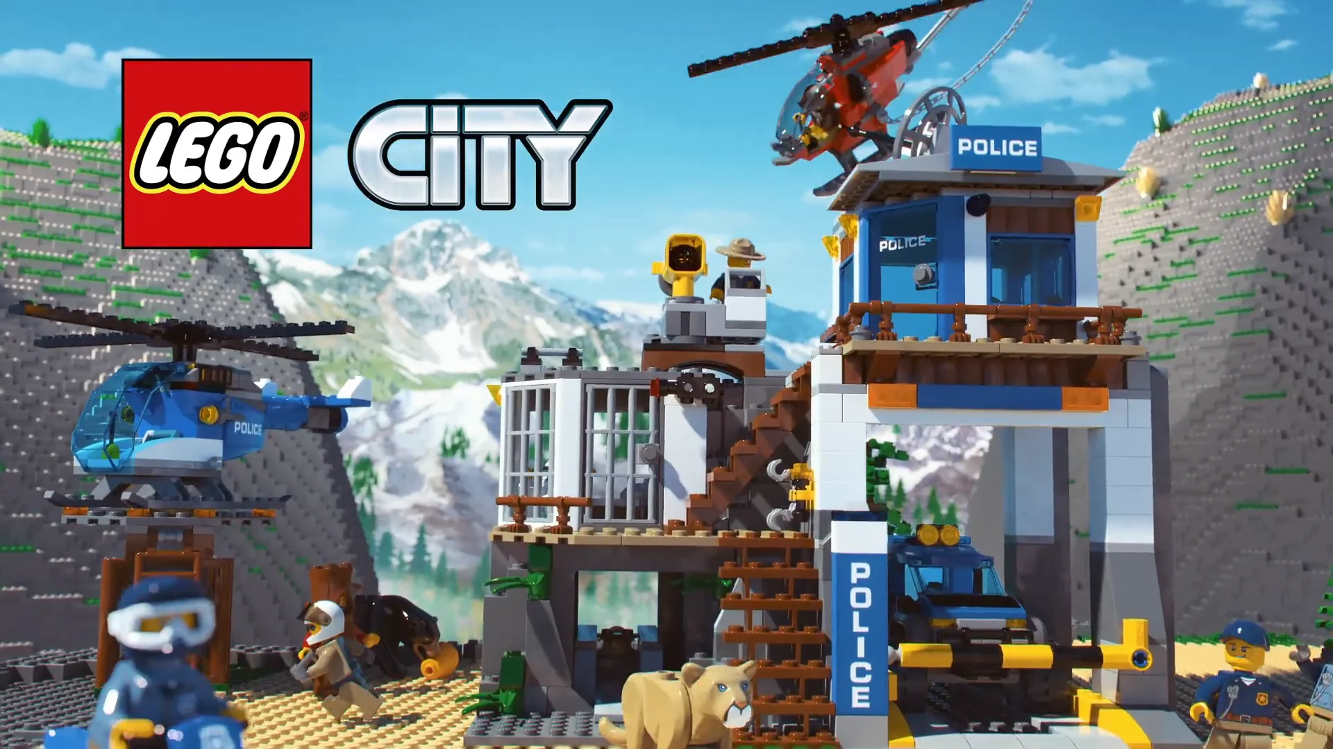 Mountain best sale lego police