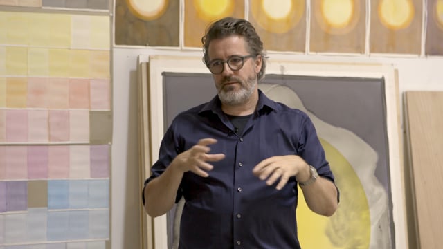 Olafur on works on paper