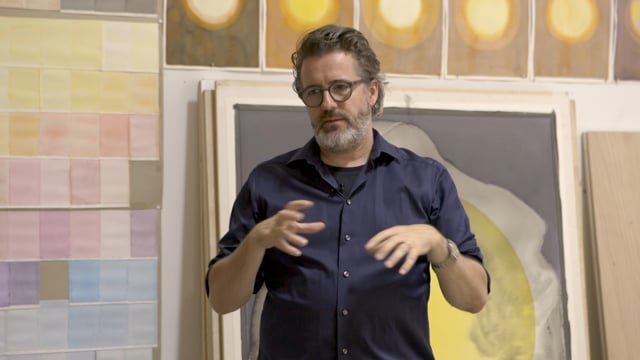 Olafur on works on paper