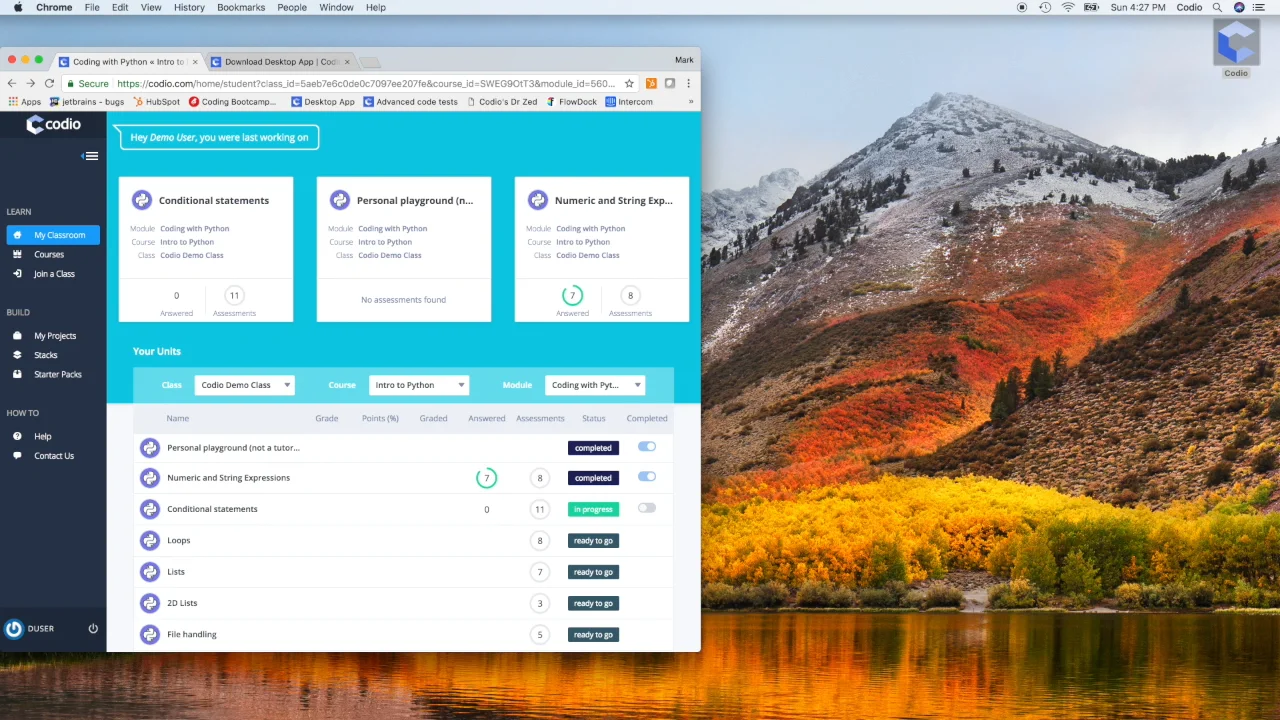 Desktop App