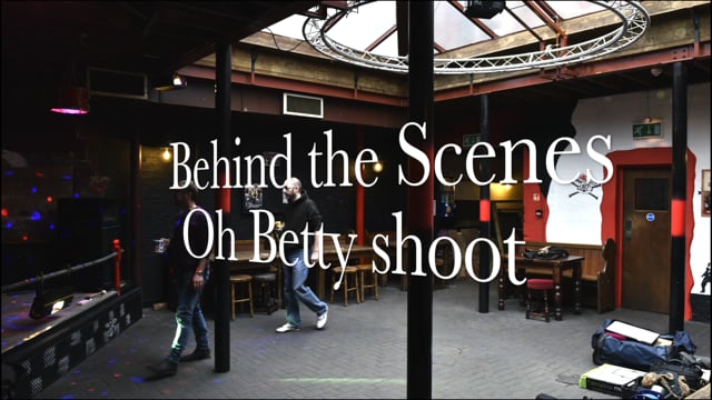 Behind the scenes, Oh Betty Shoot