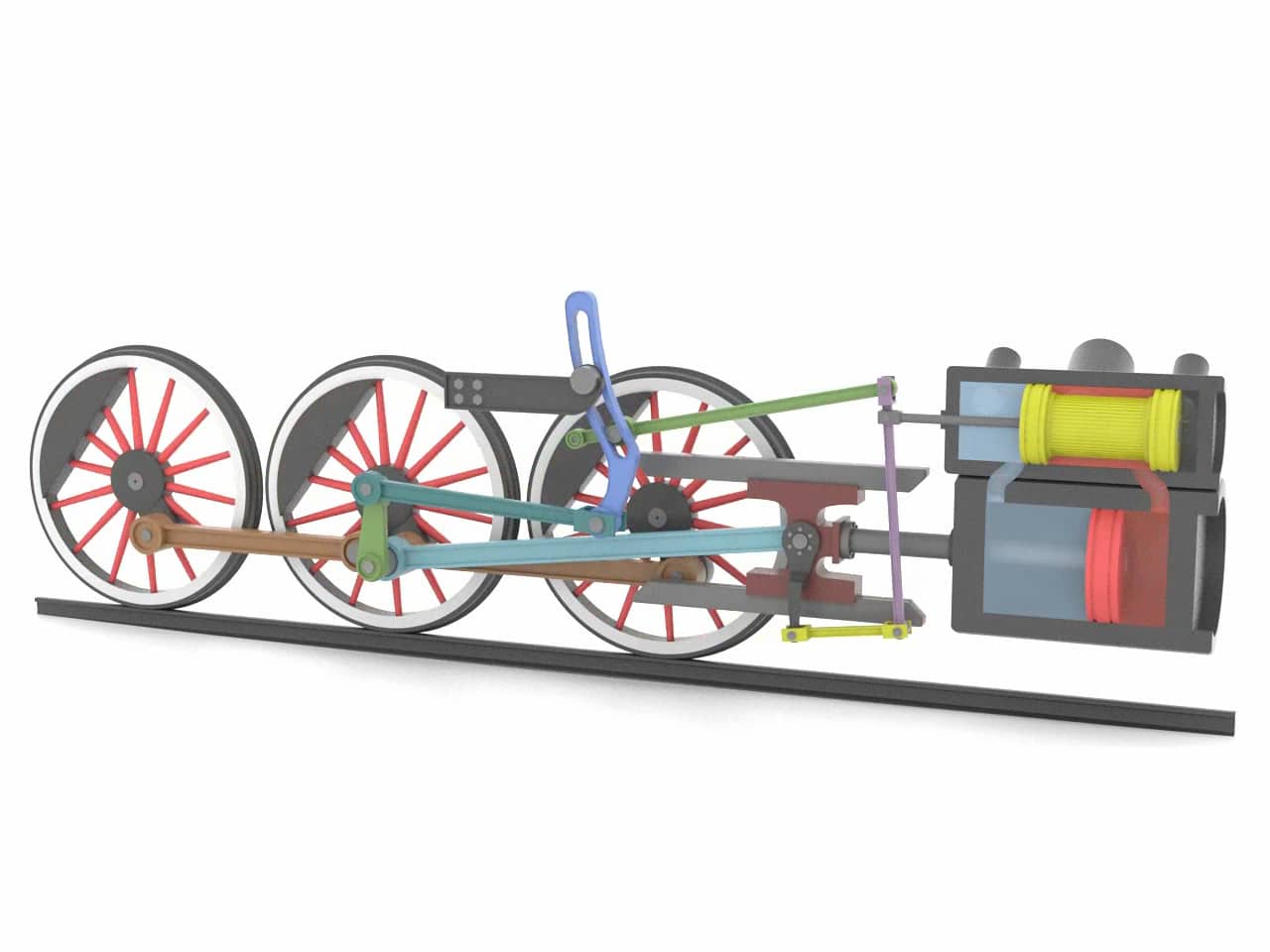 Walschaerts Valve Gear on Vimeo