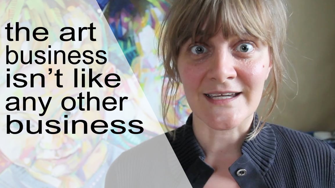 The art business isn’t like any other business. on Vimeo