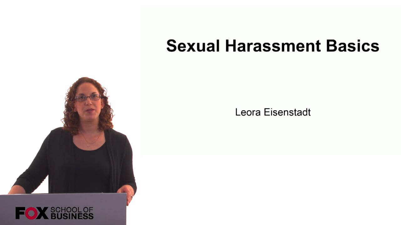 Sexual Harassment Basics