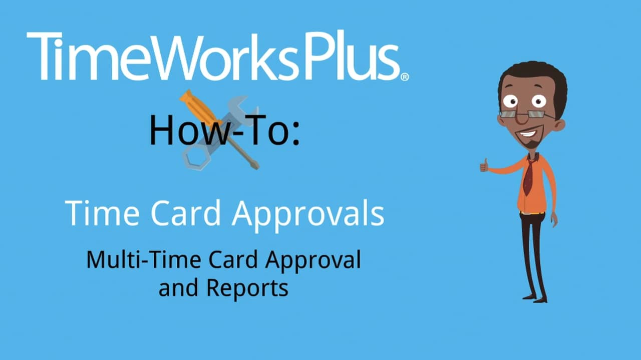 MultiTime Card Approval and Approvals Report on Vimeo