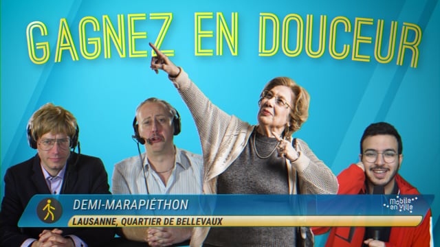 Gagnez en douceur - les piétons