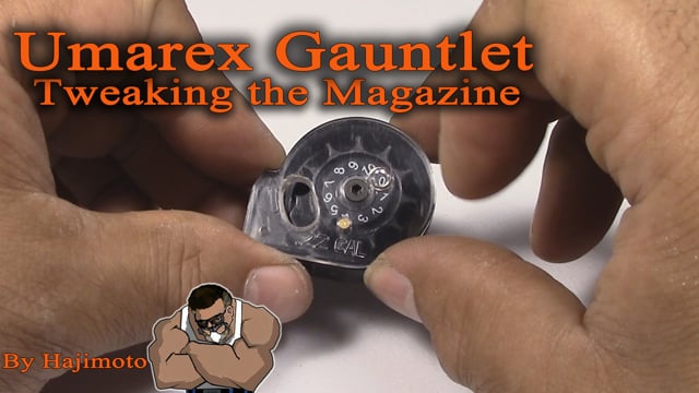 Umarex Gauntlet: Tweaking the magazine