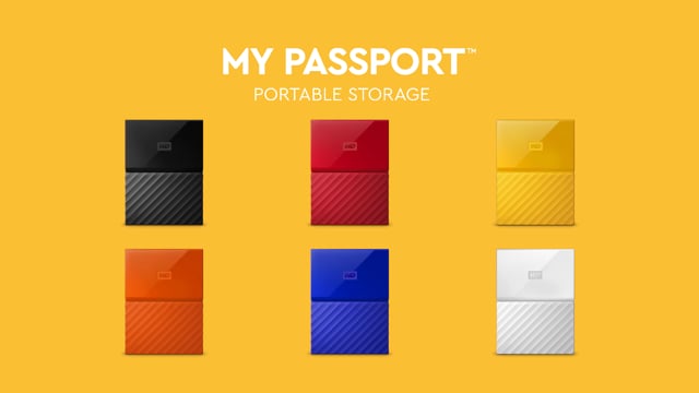 WD My Passport "Colors"