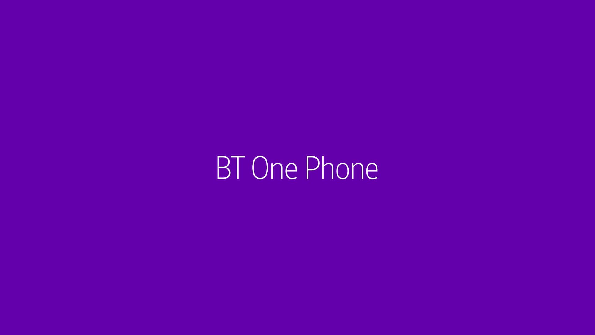 Getting to know BT One Phone (subtitled animation) on Vimeo