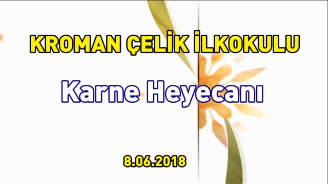 Kroman Çelik'te Karne Heyecanı
