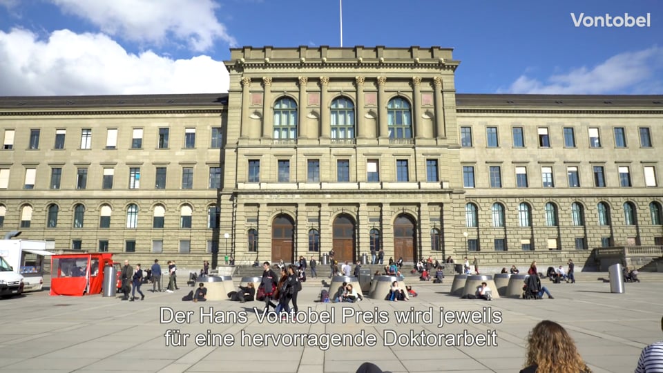 Preview: 30 Years Hans Vontobel Award for Agricultural Sciences ETH Zurich