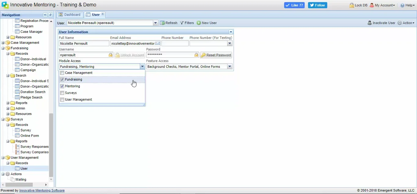 User Management Module on Vimeo