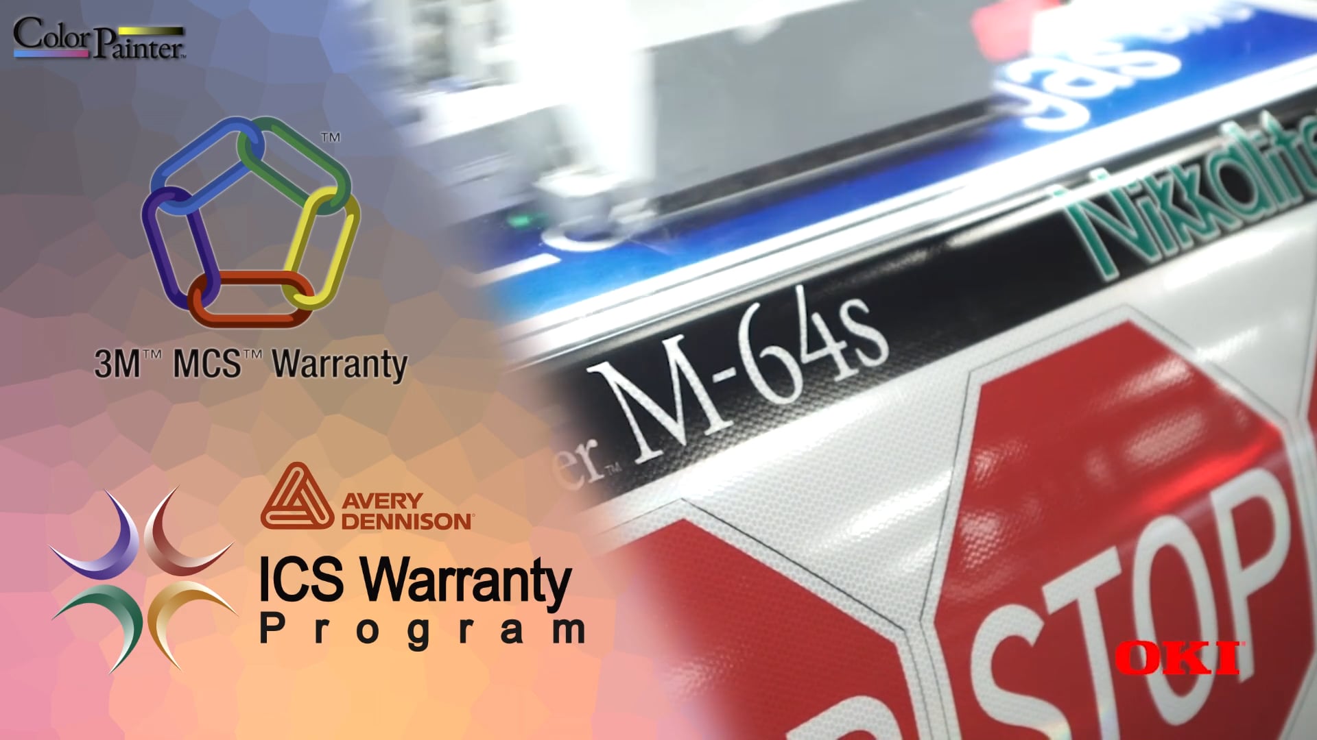 OKI Data Color Painter News Video