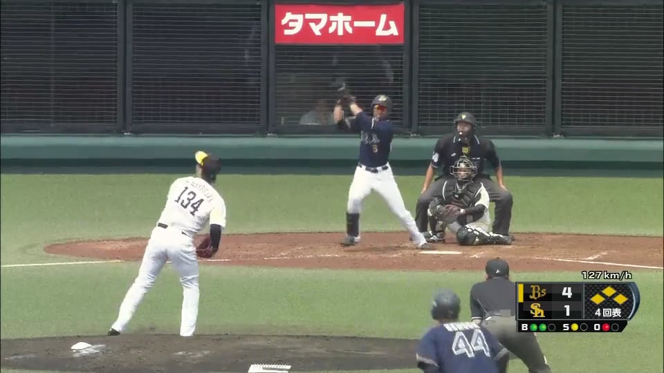 【ファーム】バファローズ・宗が走者一掃のタイムリー3ベース!! 2018/6/12 H-Bs(ファーム)