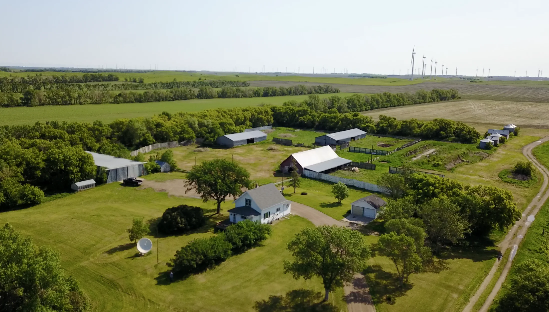 16 +/ Acre Farmstead Barnes County, ND on Vimeo