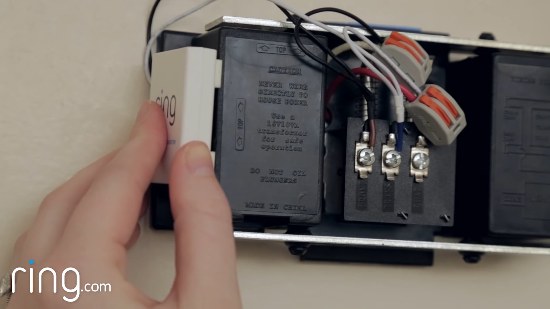 How to Install Ring Pro Power Kit on Vimeo