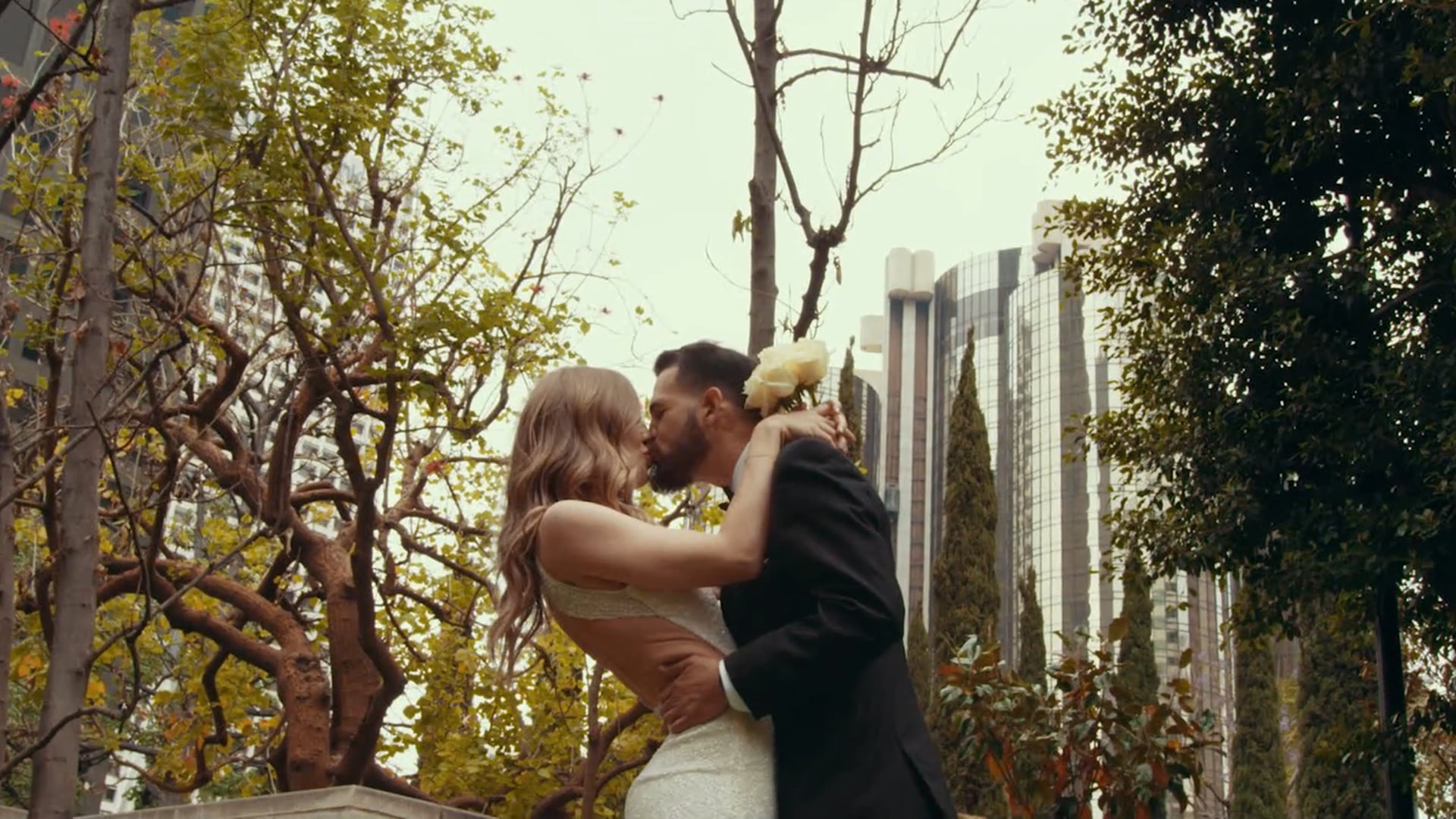 Ruairie & JC's Wedding at The Alexandria Ballrooms in Los Angeles, California (YELLOWBOX WEDDINGS)