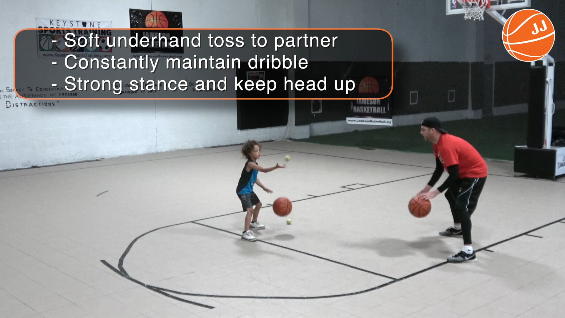 Rookies Workout - Ball Handling - Bball and Tennis Ball - Partner ...