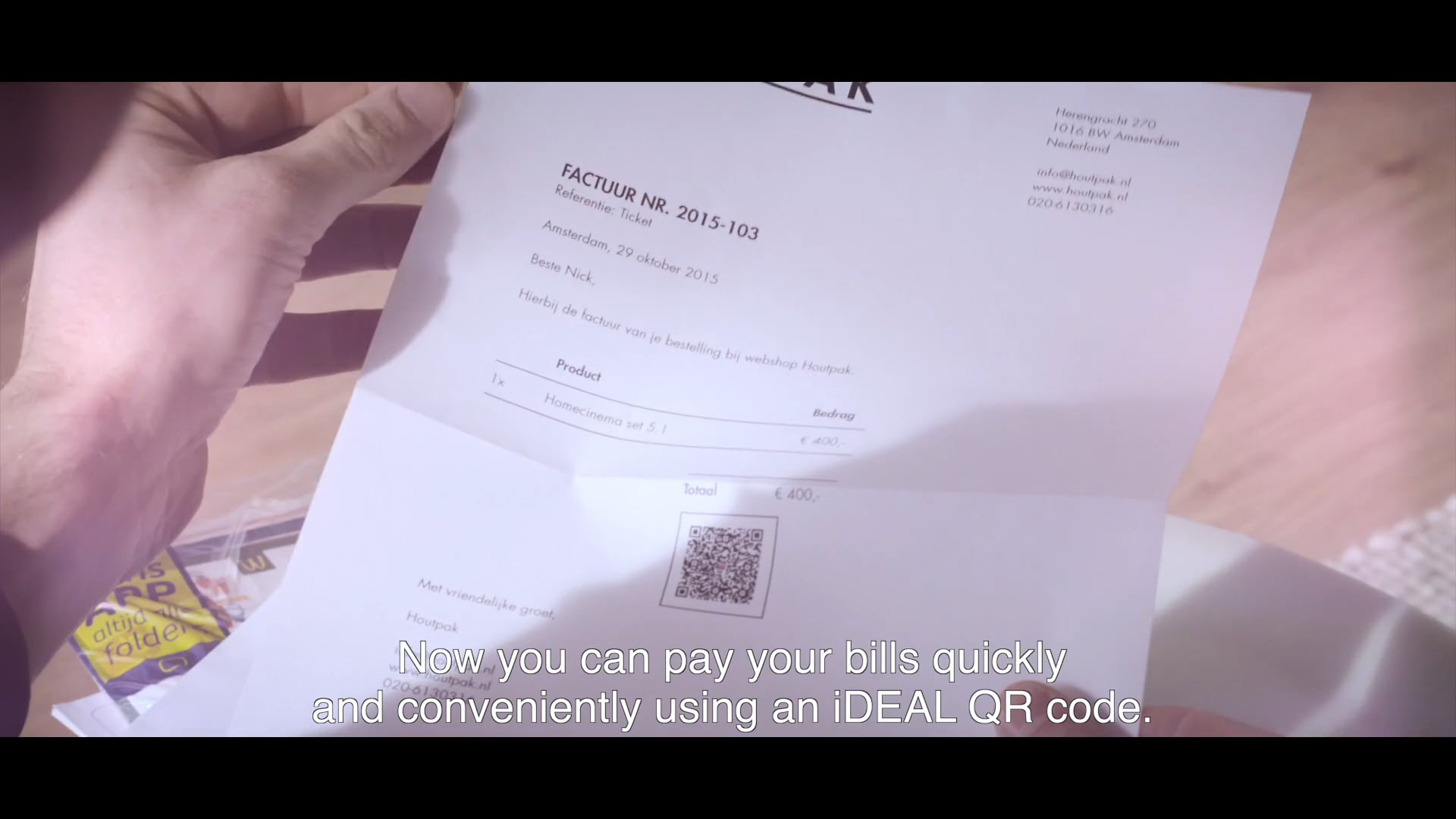 iDEAL QR Code on Vimeo