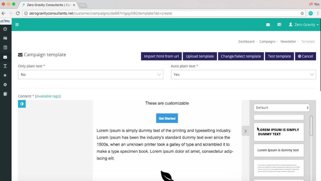 How to create an email campaign on Vimeo