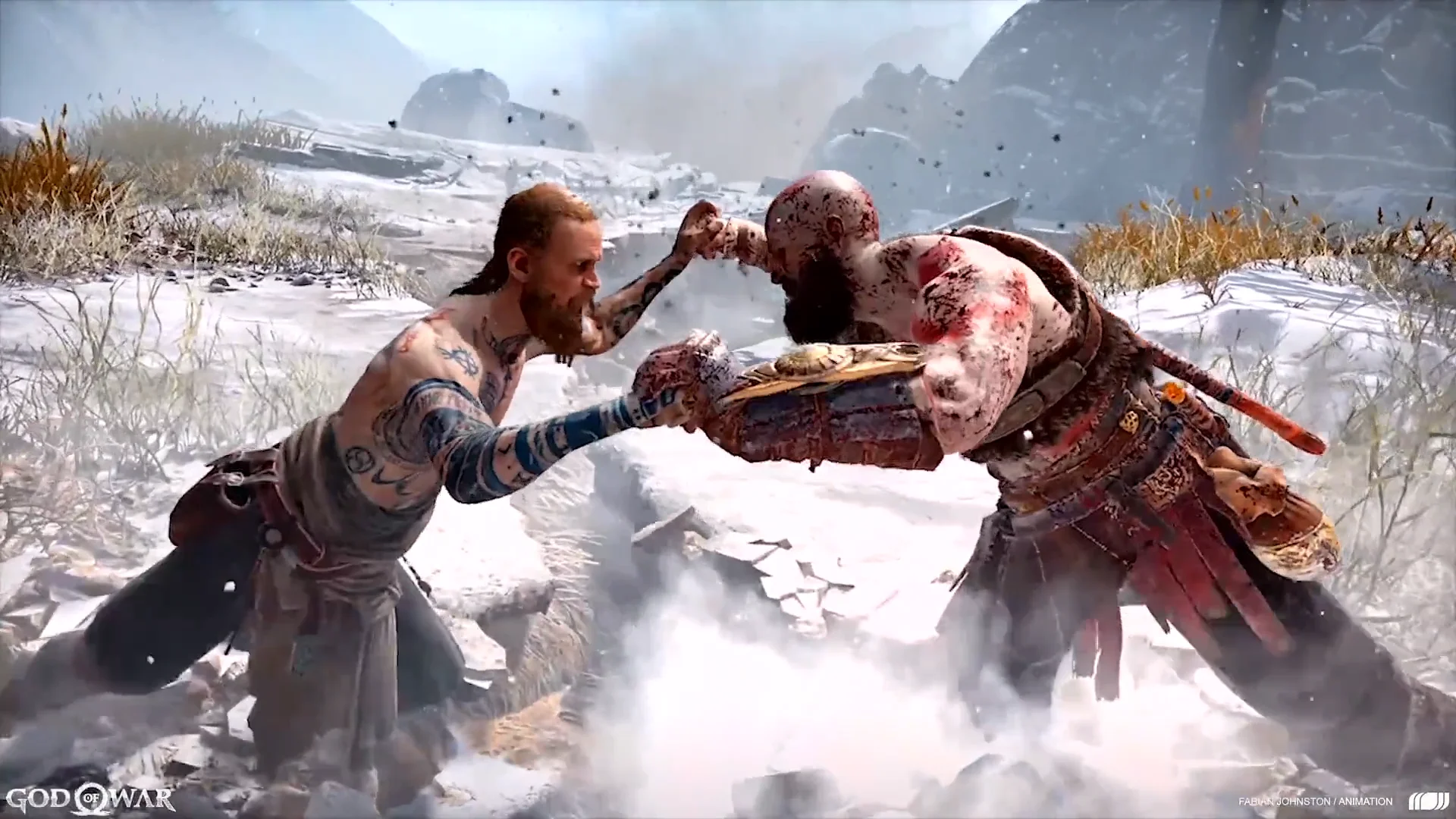 Kratos VS Thor (God of War Ragnarok) Fabian Johnston Animation Reel on Vimeo