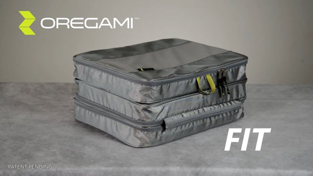 Oregami // FIT 2.0 Unfolding Organizer // Small // Gray video thumbnail