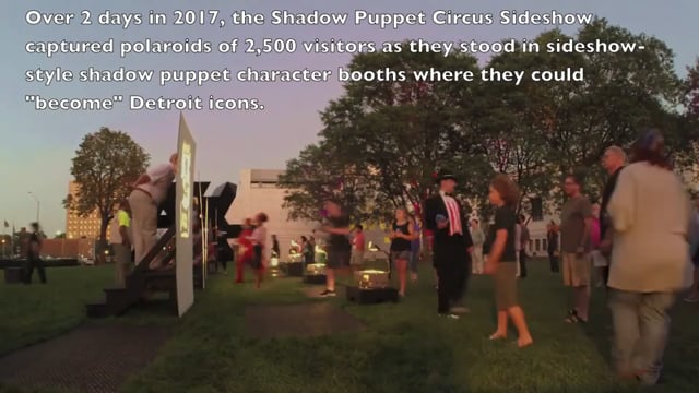 Shadow Puppet Circus Sideshow