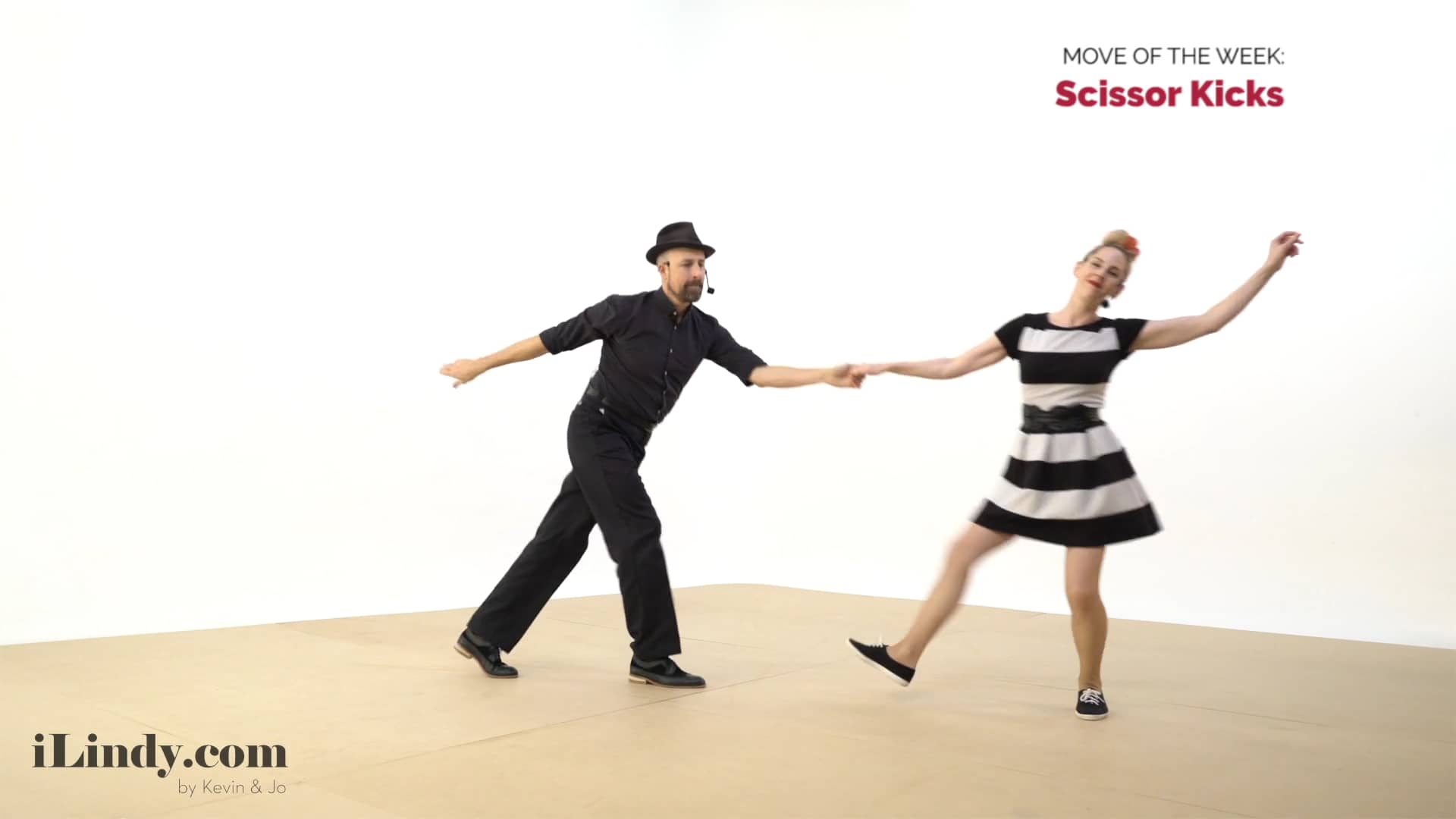 Learn to Swing Dance Move of the Week Scissor Kicks on