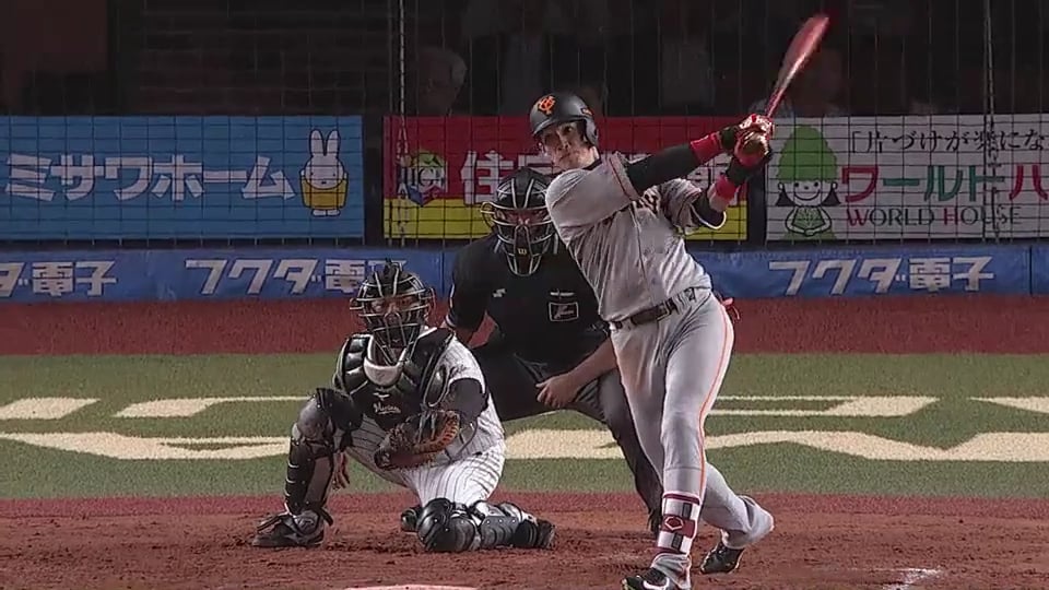 【3回表】マリーンズ・涌井 ジャイアンツ・陽に痛恨の2号2ランを打たれる… 2018/6/15 M-G