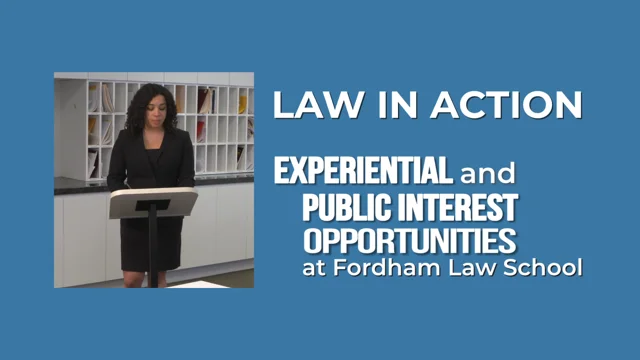 Fordham University School of Law - PIRC Career Chats
