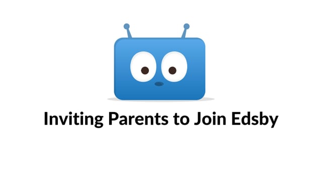 Inviting Parents to Join Edsby