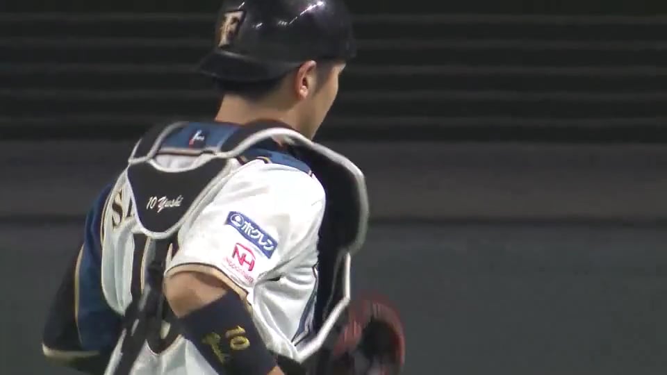 【4回表】ファイターズ・清水 緊急登板の井口を救う盗塁阻止!! 2018/6/16 F-S