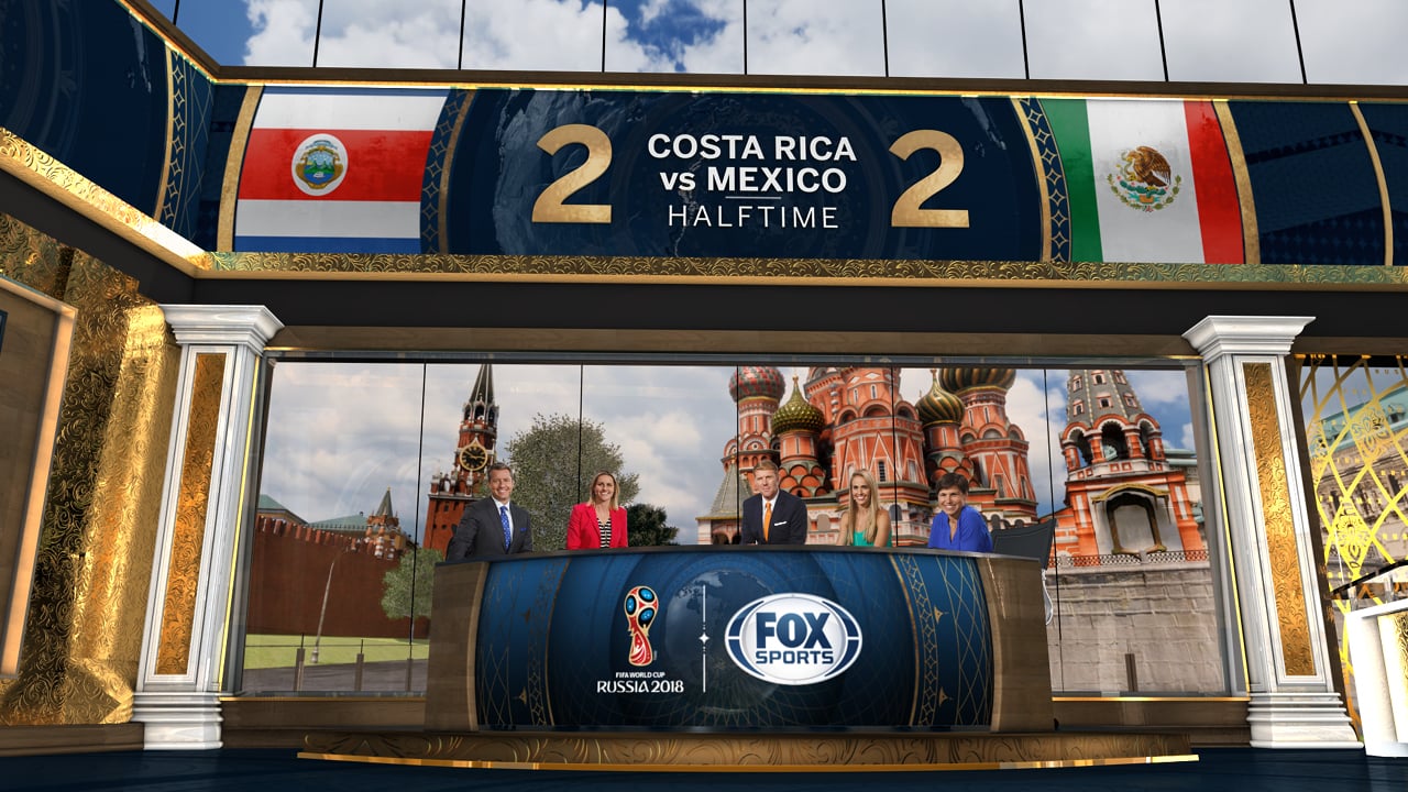 2018 World Cup Russia Set Design for FOX Sports on Vimeo