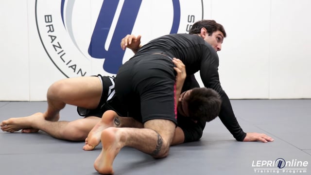 Open Guard Knee Cut Pass Drill