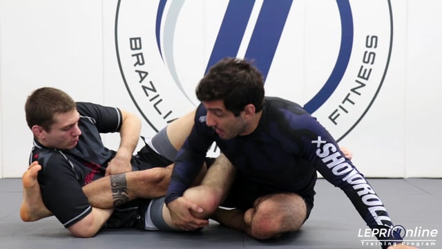 Straight Ankle Lock from the 50/50 Guard Counterattack with Ankle Lock Submission