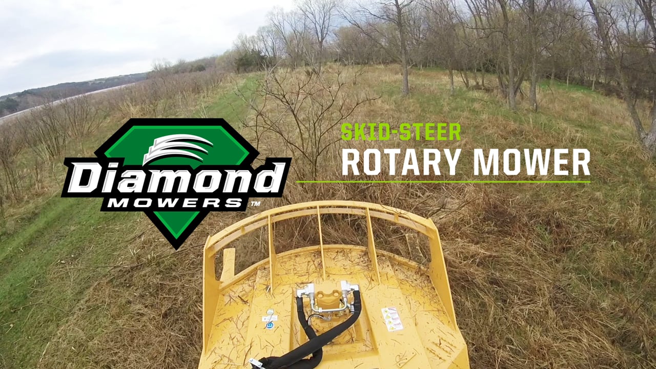 Skid-Steer Rotary Mower (GEN II) - Diamond Mowers