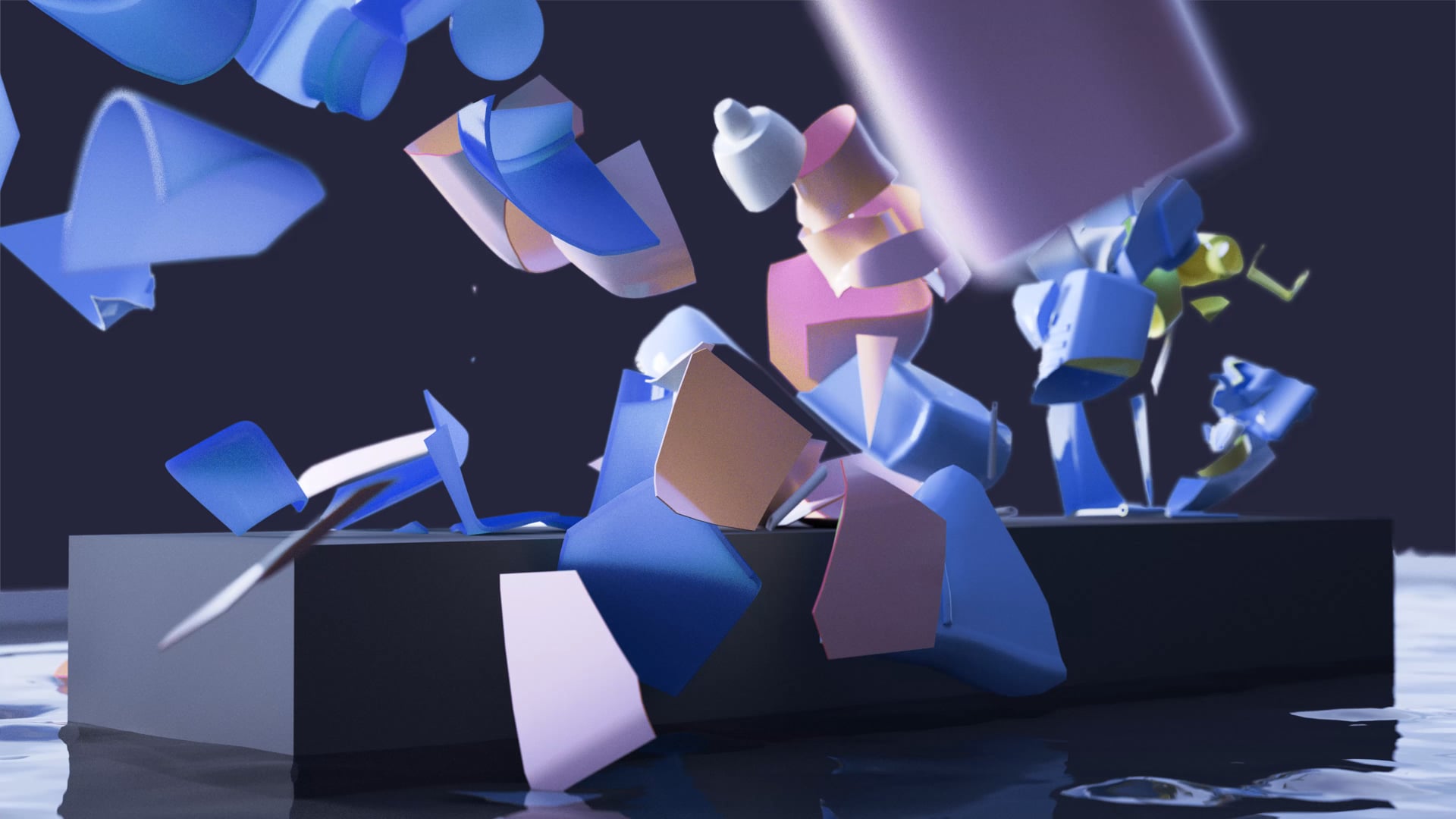 Coupland x Vancouver Aquarium - Plastics - Trio Alternate