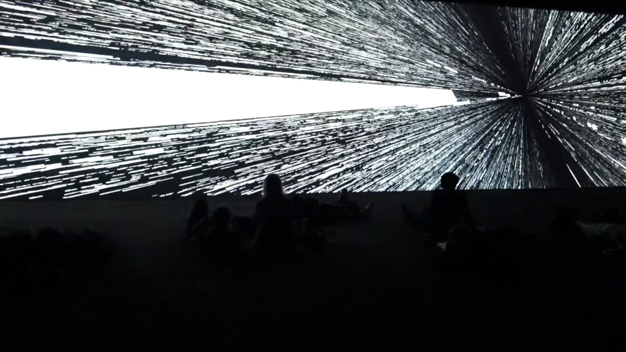 Sound Artist Ryoji Ikeda Visualizes Big Data