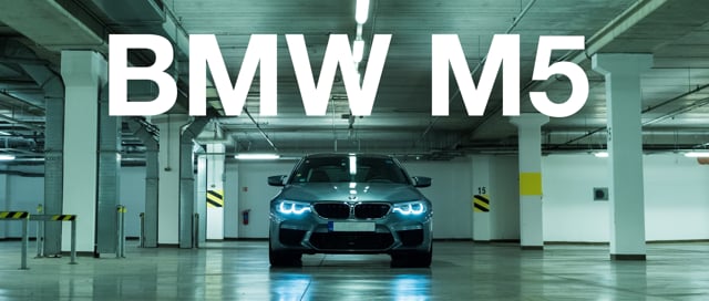 BMW M5 2018│Studio Navara
