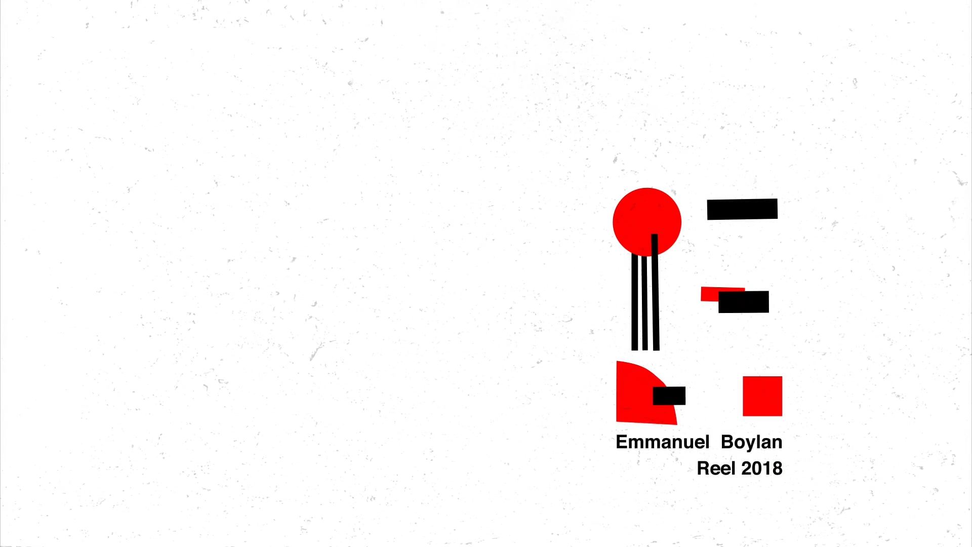 Reel 2018. Emmanuel Boylan